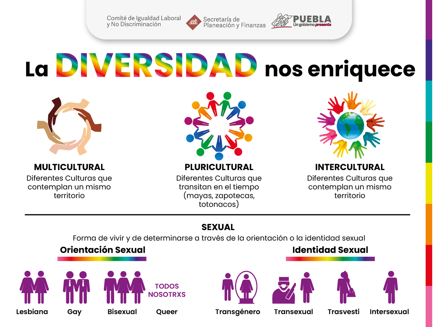 Infografía La Diversidad Nos Enriquece